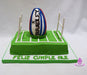 SS GOURMET Torta Rugby Balon Cancha Tematica Personalizada - 30 Persona 0