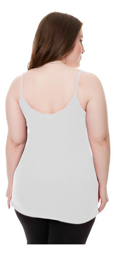 Sleeveless Modal Lycra Tank Top XL-XXXL Various Colors 92