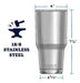 YETI Rambler - Stainless Steel 30 oz Vacuum Insulated Tumbler with MagSlider Lid 1