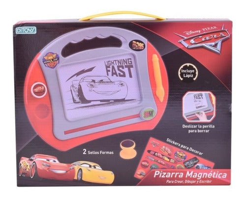 Ditoys Pizarra Magica Magnetica Cars Original 6