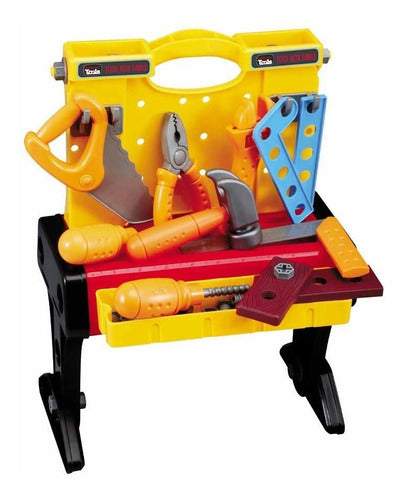 Building Time Tools Set Mesa Con Herramientas Infantil 0