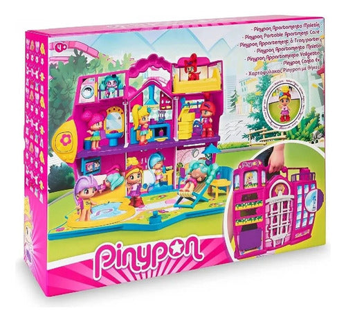 Pinypon Apartment in Suitcase with Figure and Accessories 16791 0