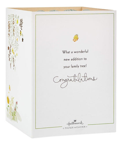 Hallmark Paper Wonder Displayable Pop Up Baby Shower Card (á 2