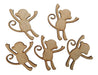 MDF 10 Animal Figures 15cm Fibrofacil Shapes 0