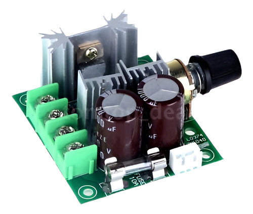 12v-40v 10a Pulso Ancho Modulación Pwm Dc Motor Speed Contro 0