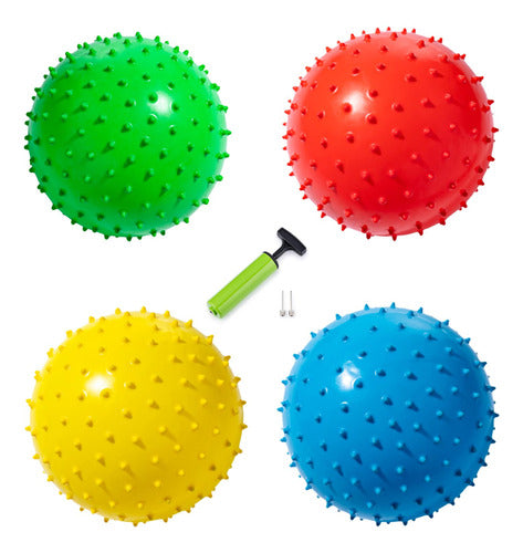 Conjunto Bouncy Ball New Bounce De 4 Com Bomba E 2 Pinos Par 0