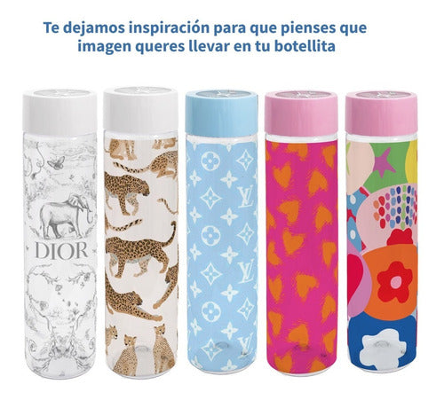 Pauza Personalized Printed Sports Bottle for Women and Girls with Screw Cap 4