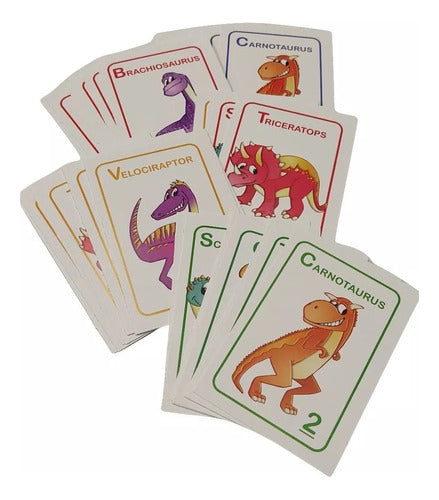 Juego De Cartas Infantiles Dino Detective Bontus 331 - Lanus 1