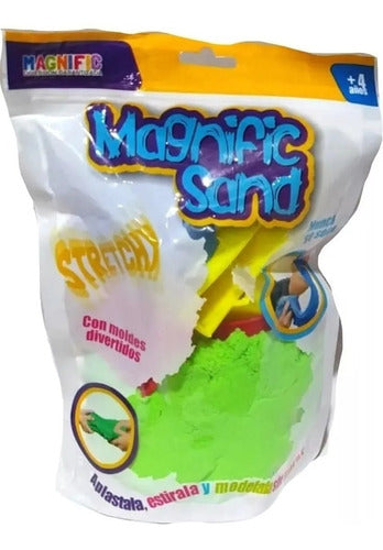 Magnific Sand Glow with Original Kinetic Sand Accessories 0