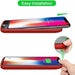 Qtshine Red Charging Case for iPhone XS/X/10 - 6500mAh Battery Capacity 4