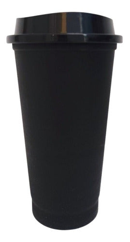 50 Reusable Starbucks Style Cups Dark Colors Gift Set - Wholesale 1