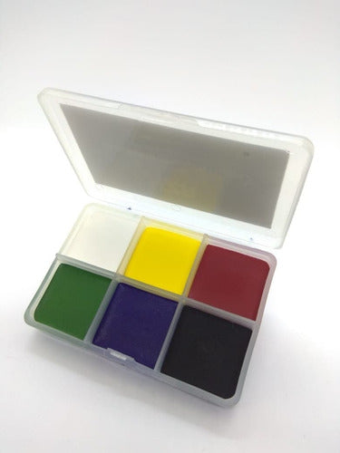 Maquillaje Cremoso Hzr Smart Palette 6 Colores Fx Primarios 1