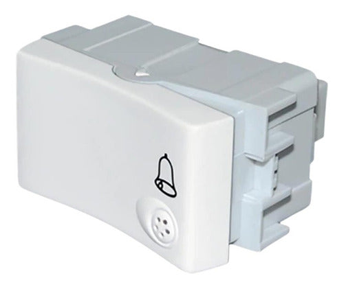 Jeluz Interruptor Pulsador 10Amp Blanco 40052 0