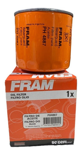 Filtro De Aceite  Renault 18 21 Fuego Fram Ph 4887 1