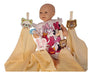 Plush Security Blanket with Pacifier Holder 3