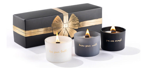 JANOS FERNANDO Words Of Affirmation - Soy Candle Set 0