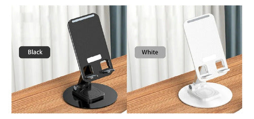 Foldable Rotating Extendable Table Cellphone Support Stand 1