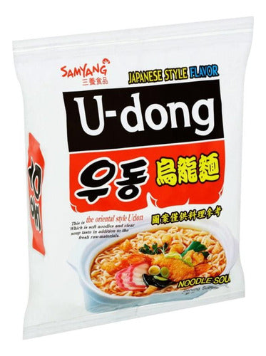 Lamen Coreano U-dong Samyang Noodle Soup Nongshim 120g 0