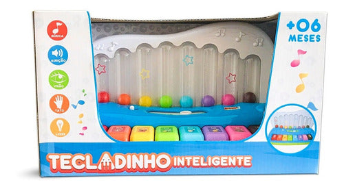 Brinquedo Educativo Tecladinho Inteligente Aprende Brincando 4