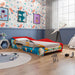 Cama Auto Space Plus Niños Espacial Cohete Estrellas 1