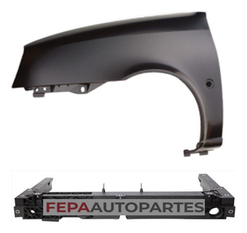 JAC Front Fender for Ford Fiesta Courier 2000 / 2002 LX 0