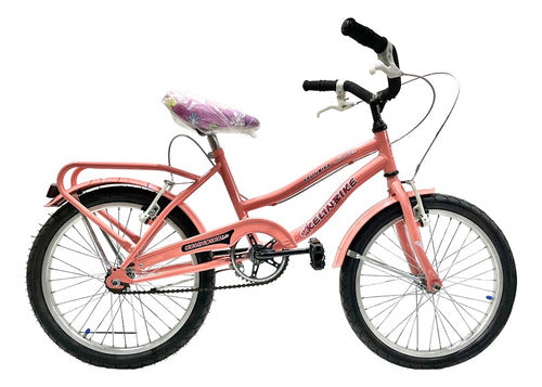 BrandName Bicycle R14 with Basket and Luggage Rack for Girls 7