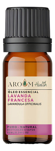 Óleo Essencial Lavanda Francesa - Puro 10 Ml - Aroom 0