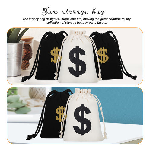 Bolsa De Presente Cotton Sack Money 8 Unidades 1