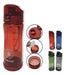 Smosi Water Bottle Plastic Various Colors with Filter 6