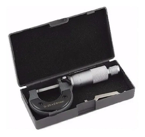Ruhlmann Micrometer 0-25mm + Mechanical Caliper 150mm Combo 1