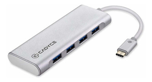 Cadyce Ca-c4h Usb-c A Usb 3.0, 4 Port Hub 0