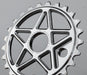 Eighties Pentagram BMX 25T Sprocket! High-End Polished 3