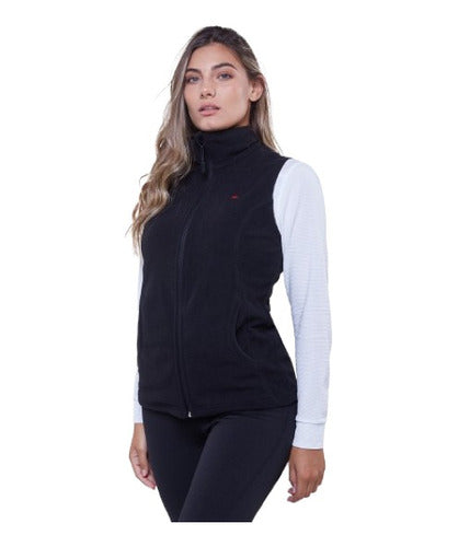 Montagne Chaleco Polar Aradia Mujer Abrigo Frisado Premium 1