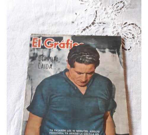 Revista El Grafico Nº 2251 28/11/1962 Adolfo Pedernera Gimna 0