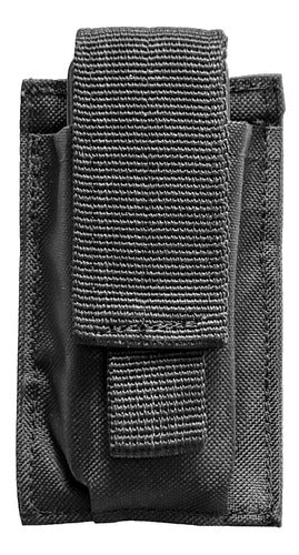 CEO Dines Porta Cargador 9mm Simple Táctico Sistema Molle Negro Verde 0