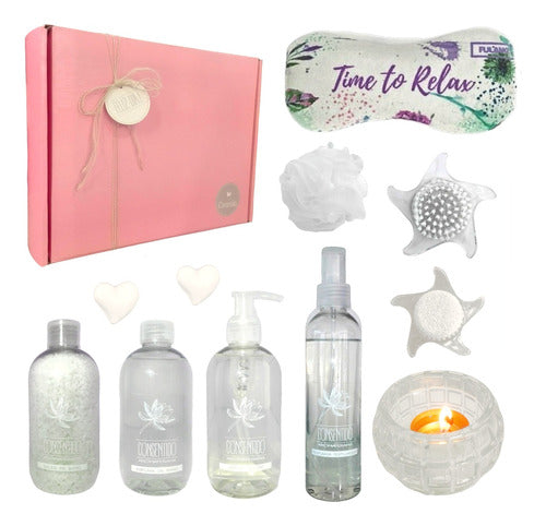 Aroma Caja Regalo Mujer Zen Spa Jazmín Set Kit N04 Feliz Día