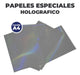 Global Electronics Transparent Self-Adhesive Holographic Paper 100 H A4 180 G 1