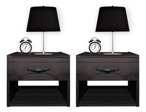 Sajo Combo Floating Nightstand Tables - Modern Stylish Furniture Offer 1