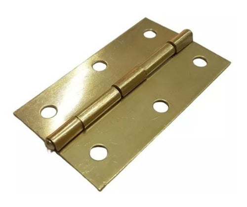 Bronzen 3'' Iron Bronze Hinges for Furniture Doors - Pack of 60 Pairs 0