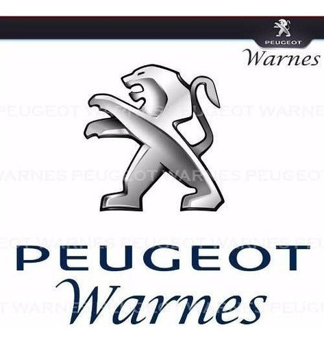 Peugeot Kit 4 Cromed Wheel Bolt Covers for 207 Compact 1