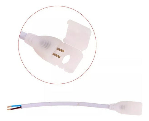 Silicone-Coated 220V LED Strip Connector 0