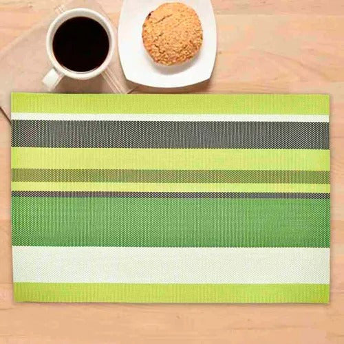 Raymundo Home Set of 6 Rectangular Waterproof Table Placemat 45x30cm 0