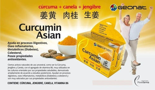 Geonat Curcuma Asian - Turmeric, Cinnamon, and Ginger X4 Boxes 3