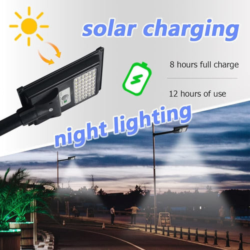 Glw 100w Solar Street Light Dusk To Dawn Solar Outdoor Light 3