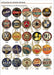 Viejo Garage Chapas Vintage - Vintage Round Metal Signs Combo - 20cm Diam X4 Units 3