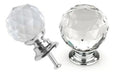 Home Market Faceted Crystal Diamond Drawer Knob X 10 1