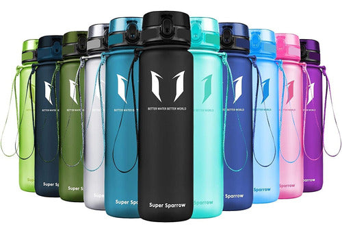 Super Sparrow Water Bottle 350ml for Kids, School, Sports, Adults 0