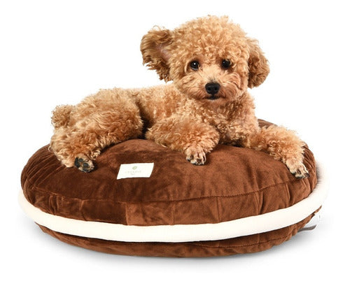 CasaMia Choco Cookie Round Bed 60cm - Original 0