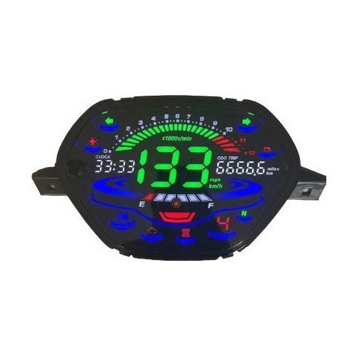 BikerHubUy Digital Dashboard for Honda Wave 110 0