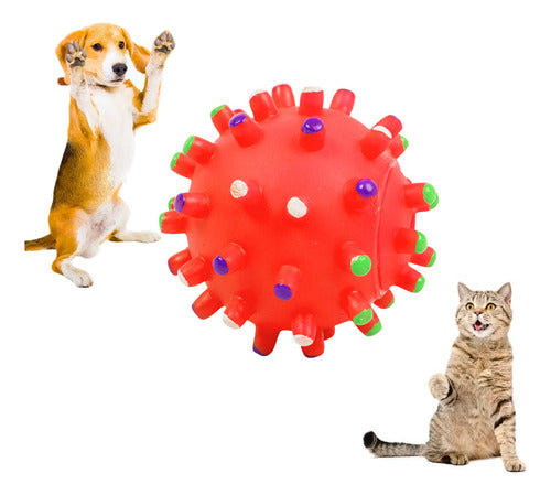 Price Mania Hedgehog Toy Ball for Dogs and Cats - 9cm 0